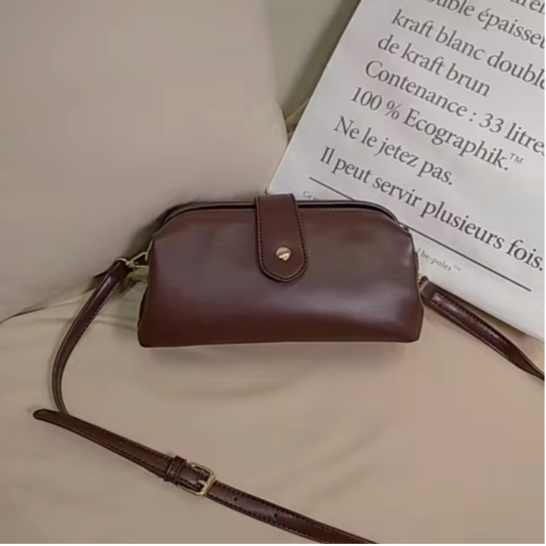 Efeu | Vintage Leder Kleine Umhängetasche