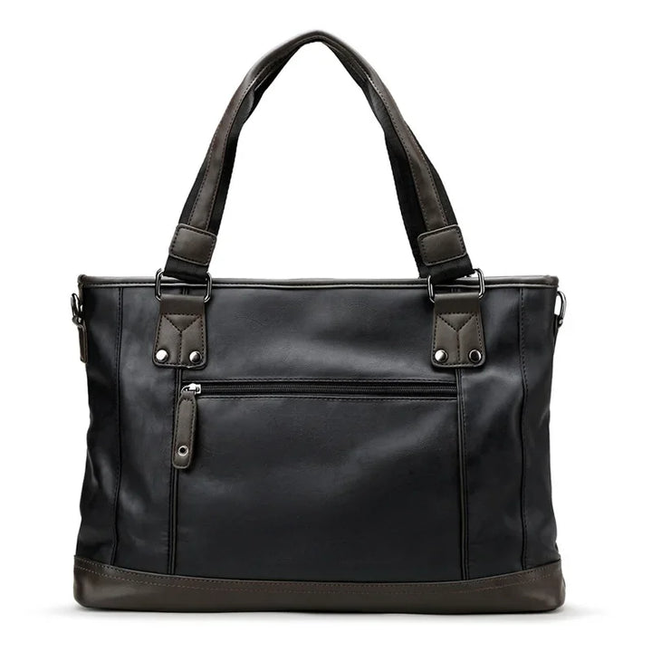 Jack | Stilvolle Herren PU-Leder Reise Crossbody Messenger Tasche