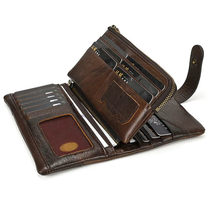 Hunter | Vintage Echtleder Reisetasche mit RFID-Schutz