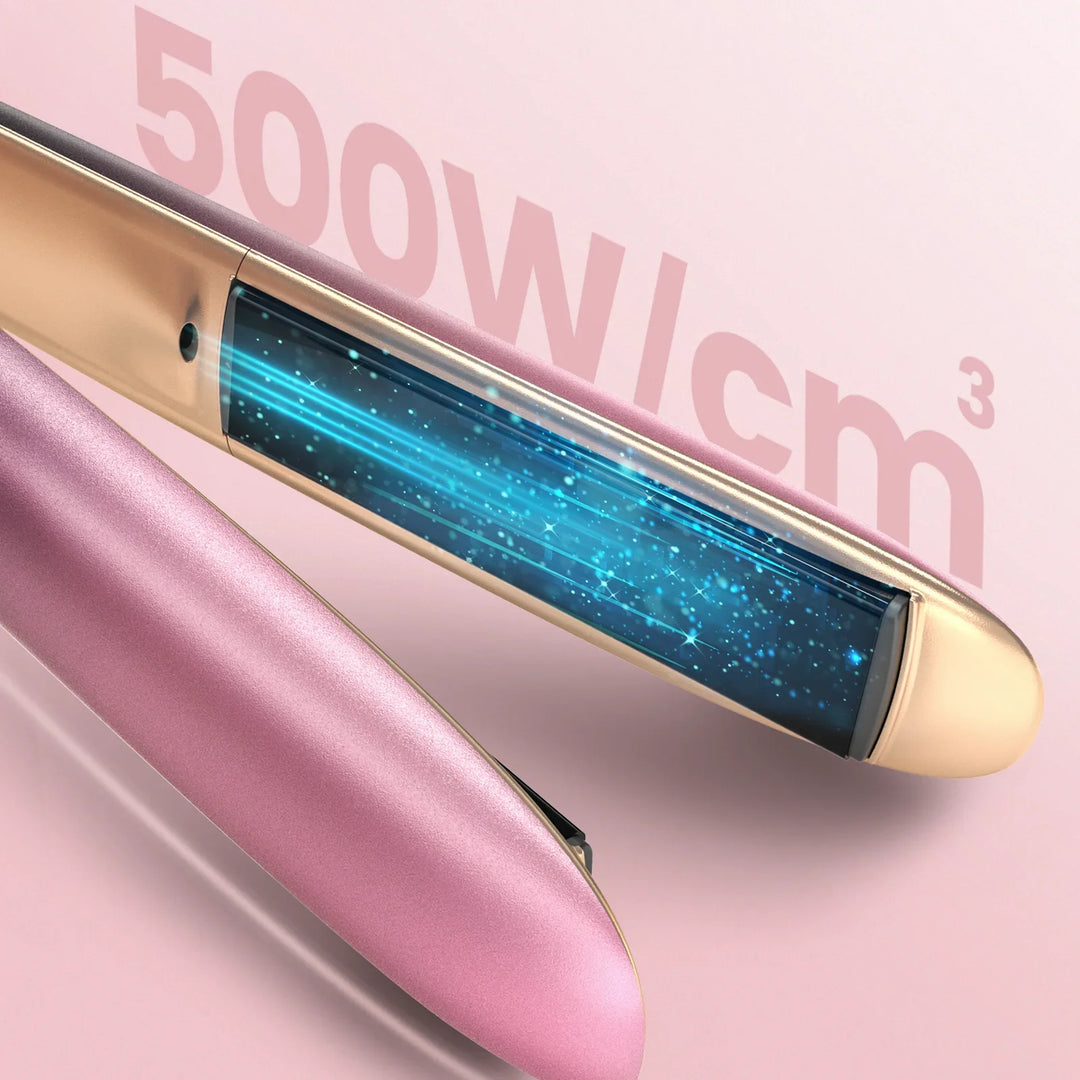 Stylelux - roségoldes Haarglätter & Locken-4