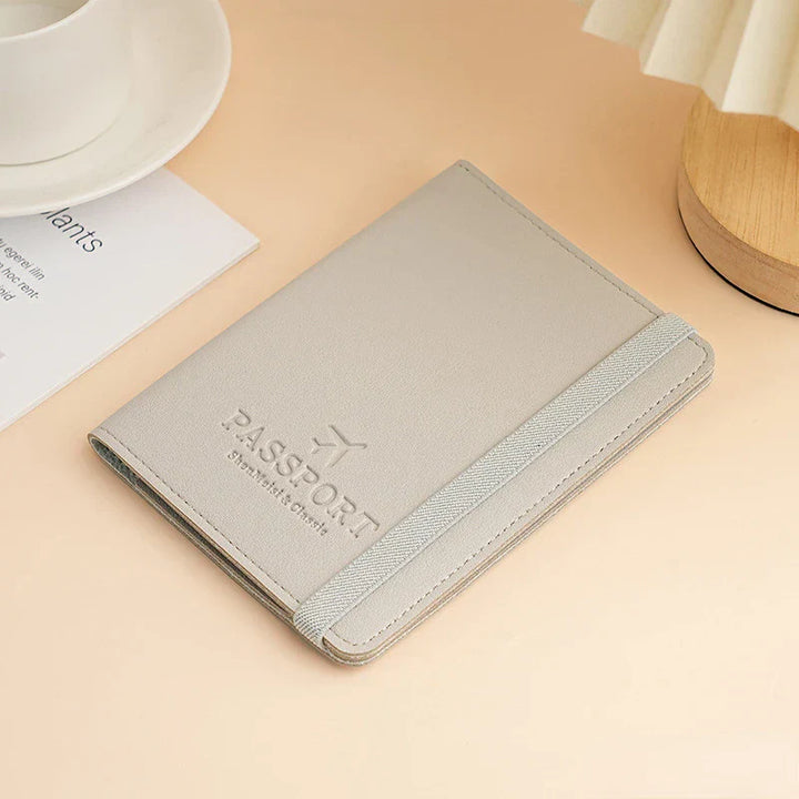 Linda | RFID-blockierende Reisepass-Kartenetui Reise-Wallet