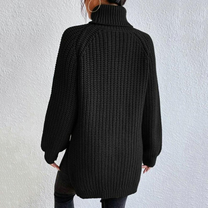 Ellaine | Weicher Rollkragenpullover für Damen aus Baumwolle