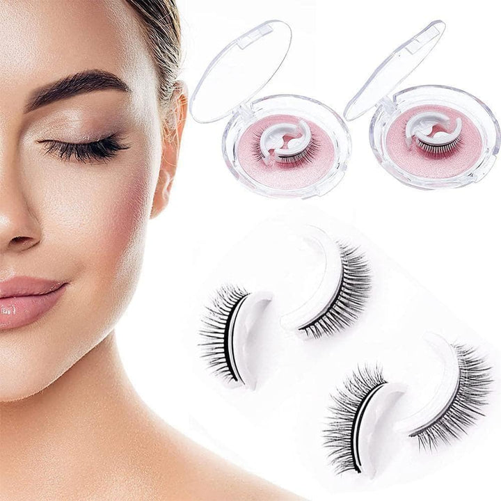 Selbst klebende wiederverwendbare Allergie-freundliche Wimpern-2