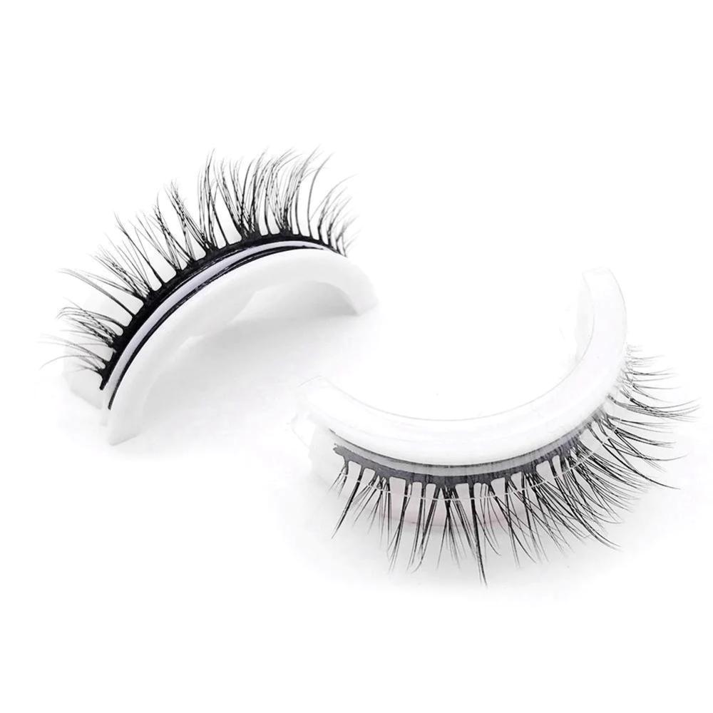 Selbst klebende wiederverwendbare Allergie-freundliche Wimpern-3
