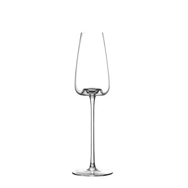 Sets von 2, 4 & 6 handgefertigten Kristall-Wein- und Champagnergläsern - 4 Größen 9