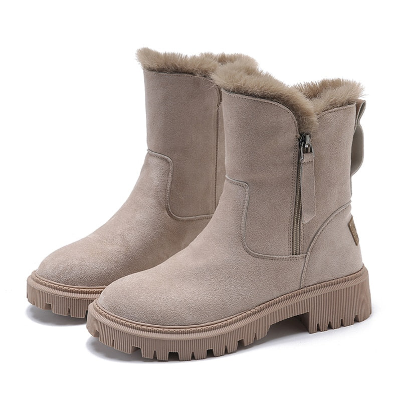 ShaBoots I Warm gefütterte Damenstiefel 0