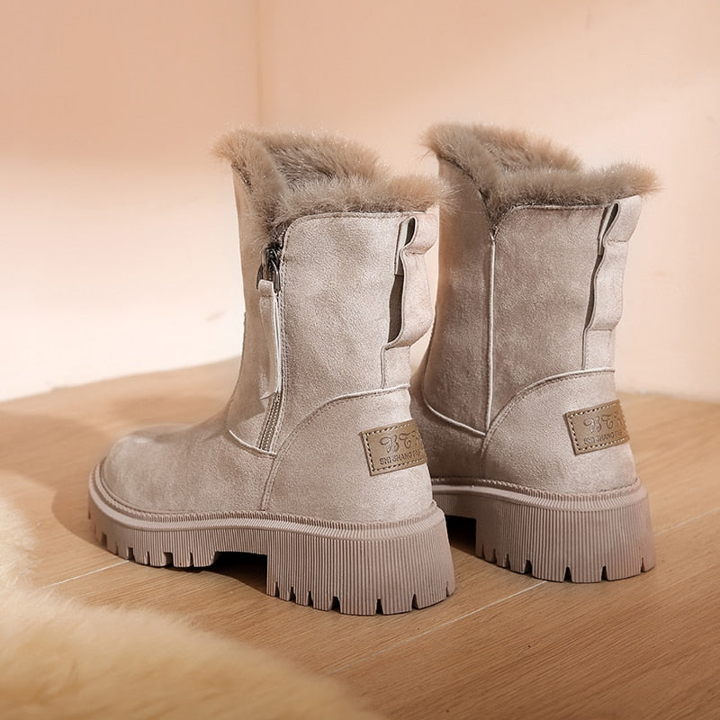 ShaBoots I Warm gefütterte Damenstiefel 2