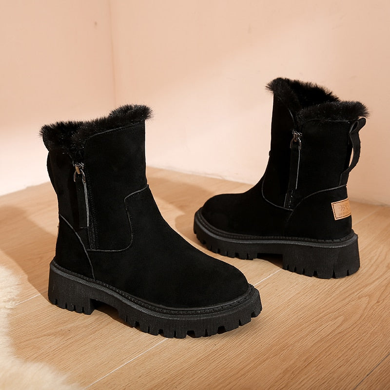 ShaBoots I Warm gefütterte Damenstiefel 3