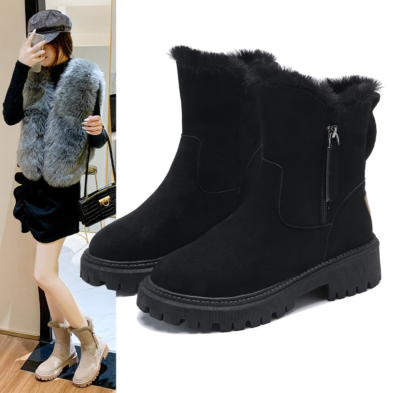 ShaBoots I Warm gefütterte Damenstiefel 6