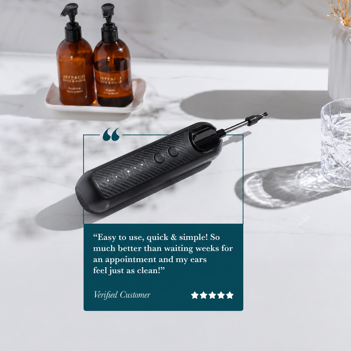 Wush Pro Ohrreiniger - Effektive Ohrreinigungslösung für sauberere, gesündere Ohren