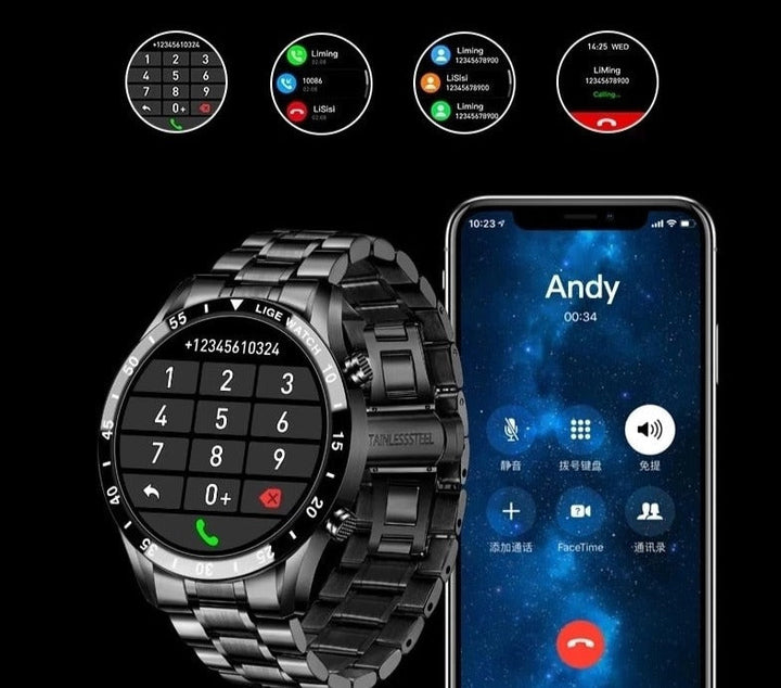 SmartWatch Deluxe | Multifunktionales und luxuriöses Aussehen 4