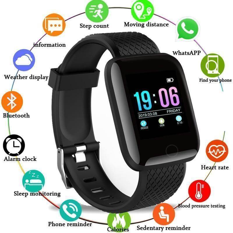 Smart Fitness Tracker Uhr 2
