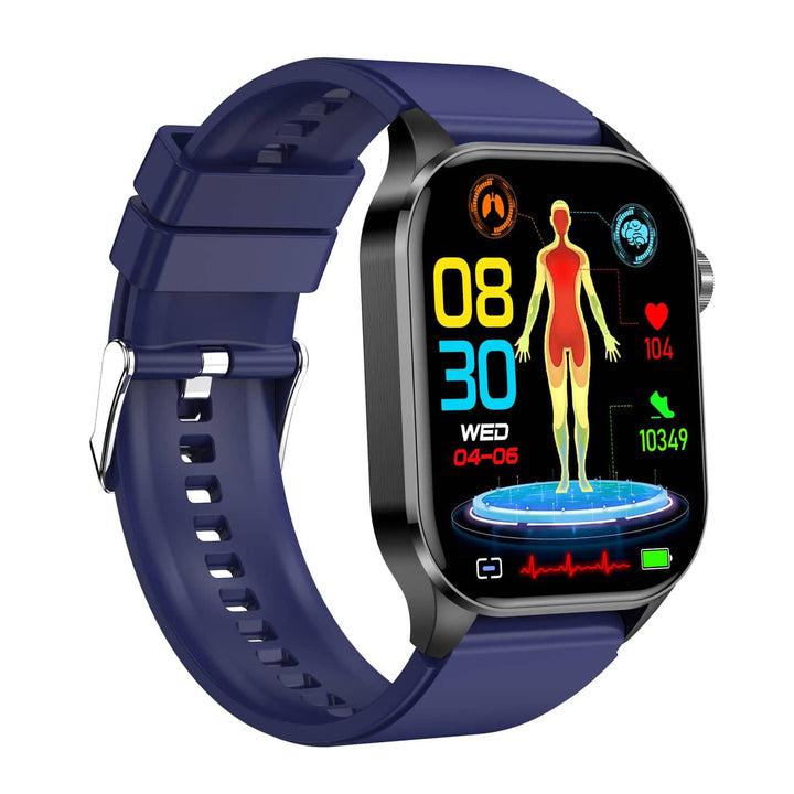 Smartwatch für Gesundheit & Fitness – EKG, Blutdruck, Herzfrequenzmessung – iOS & Android kompatibel 4