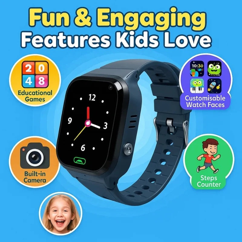 Smartwatch für Kinder mit GPS-Tracker 3