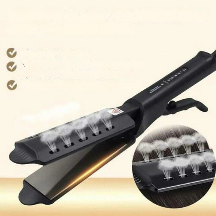 Smoothwave - Verstellbares Hitze duales Haarwerkzeug für mühelose Locken und Glattung 0