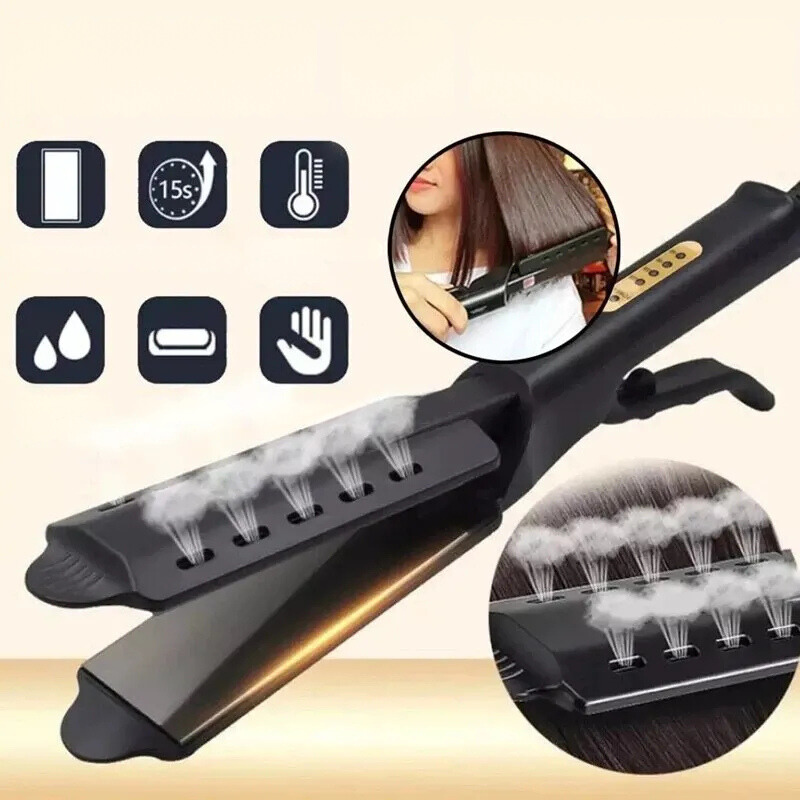 Smoothwave - Verstellbares Hitze duales Haarwerkzeug für mühelose Locken und Glattung 1