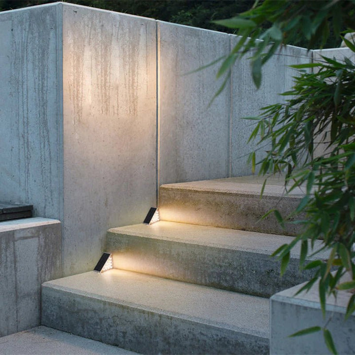 Solarbetriebene Treppenlichter 2