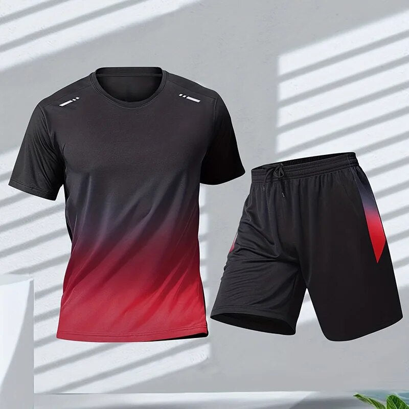 Sportliches Activewear Set für Herren – Schnelltrocknend, Bewegungsfreundlich, Flexibles Design für Sport und Freizeit 1