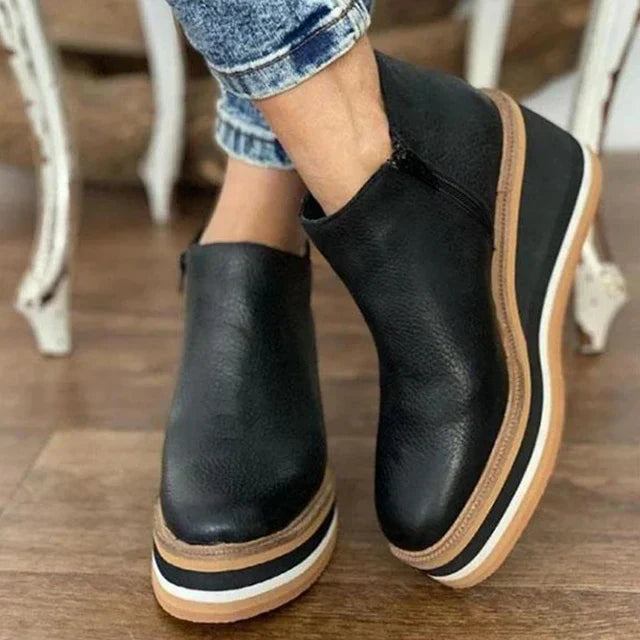 Stiefel Damen – Elegante Wasserdichte Winter Stiefel für Stil und Komfort in Herbst und Winter 1