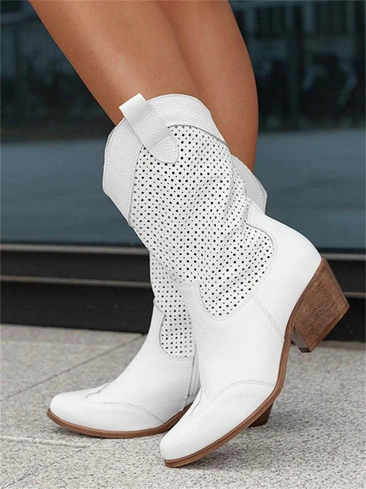 Stilvolle niedrige Stiefel | Bequeme, schicke Schuhe 0