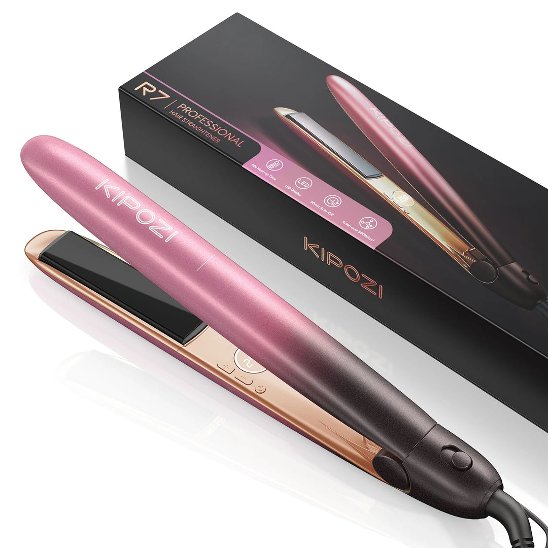 Stylelux - roségoldes Haarglätter & Locken 0