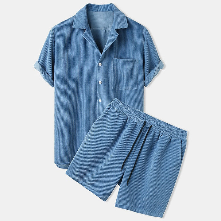 Stylisches Herren Set – Modisches Oberteil und Hose für Komfort und Vielseitigkeit, Ideal für Lässige und Elegante Looks 2