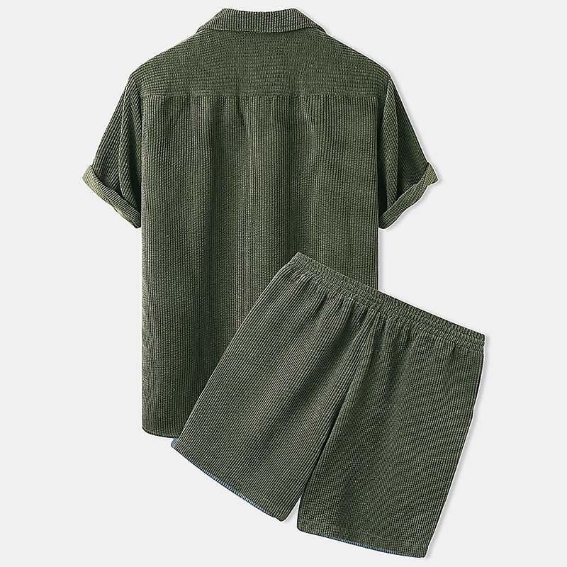 Stylisches Herren Set – Modisches Oberteil und Hose für Komfort und Vielseitigkeit, Ideal für Lässige und Elegante Looks 3