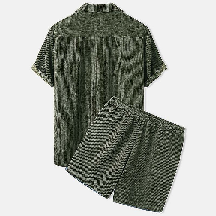 Stylisches Herren Set – Modisches Oberteil und Hose für Komfort und Vielseitigkeit, Ideal für Lässige und Elegante Looks 3