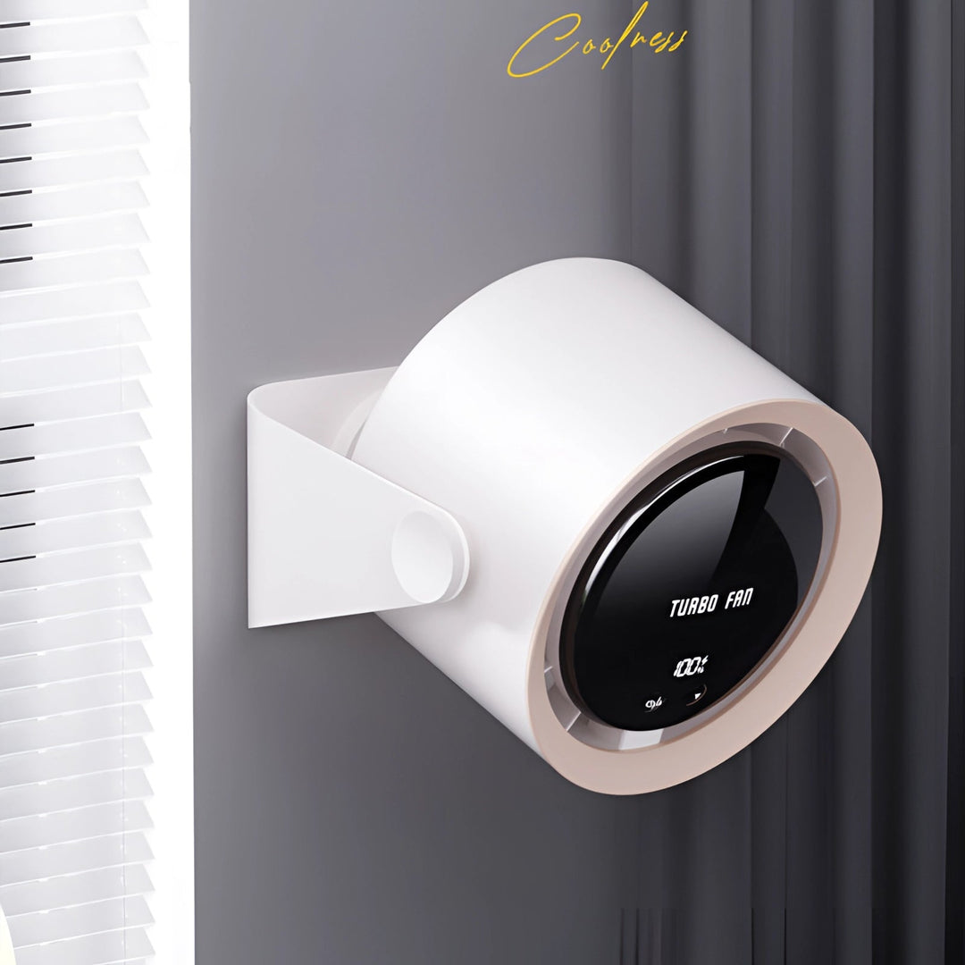 Bladeless Turbo -Lüfter mit LED -Display - kompakte, ruhige Kühllösung für Schlafzimmer und Wohnzimmer-5