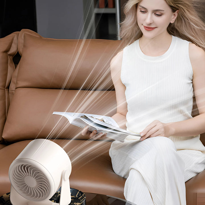 Bladeless Turbo -Lüfter mit LED -Display - kompakte, ruhige Kühllösung für Schlafzimmer und Wohnzimmer-6