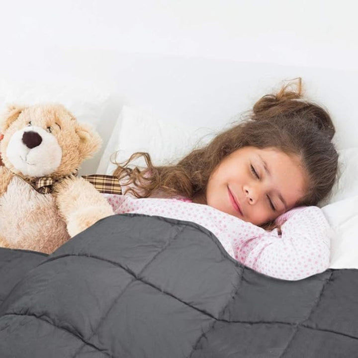 Therapeutische Gewichtsdecke Für Erholsamen Schlaf Atmungsaktives Material 3