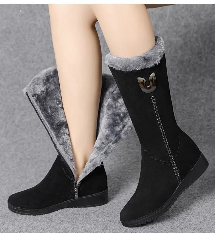 Tina Halbhohe Stiefel | Stilvoll & Warm 2