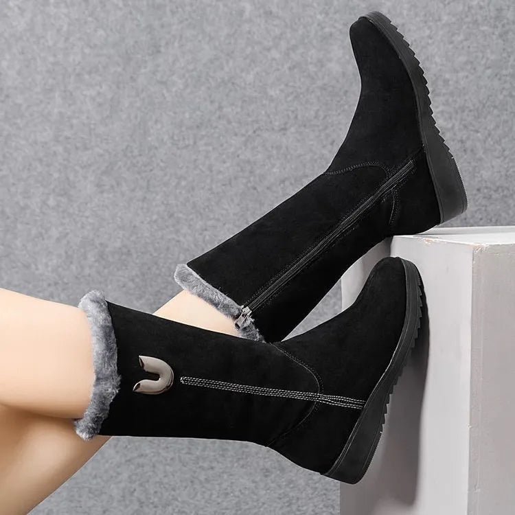 Tina Halbhohe Stiefel | Stilvoll & Warm 7