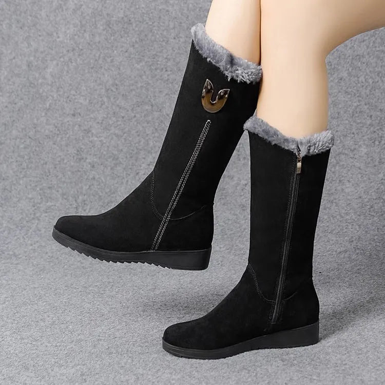 Tina Halbhohe Stiefel | Stilvoll & Warm 8