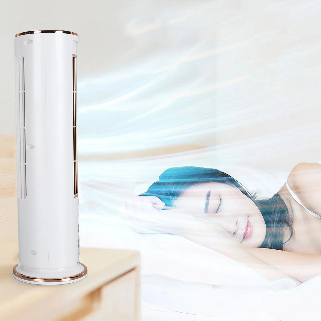 Tisch-Klimaanlagenventilator ohne Rotorblätter mit Fernbedienung 0