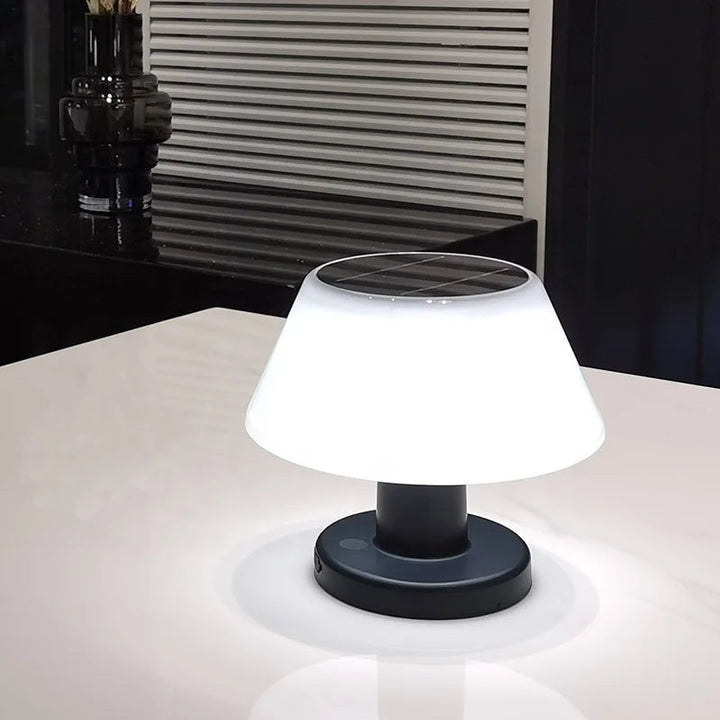 Tischlampe Ohne Kabel – Moderne Solar-Tischleuchte Mit LED Licht Für Innen Und Außen, Nachhaltige Beleuchtung, Kabellose Freiheit 5