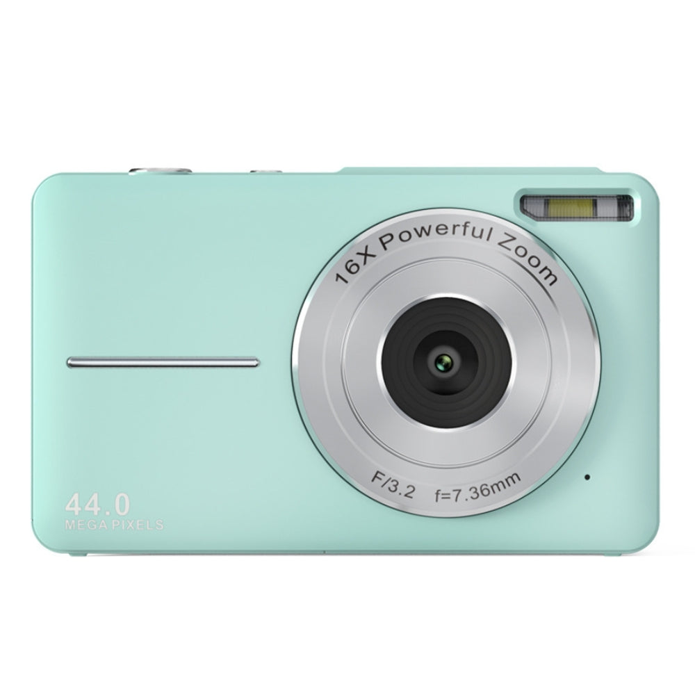 Tragbare Digitalkamera 1080P 44MP mit 16-fachem Zoom – Kompakte Vlogging-Kamera mit LCD-Bildschirm, wiederaufladbar, perfekt für Teenager und Studenten 3
