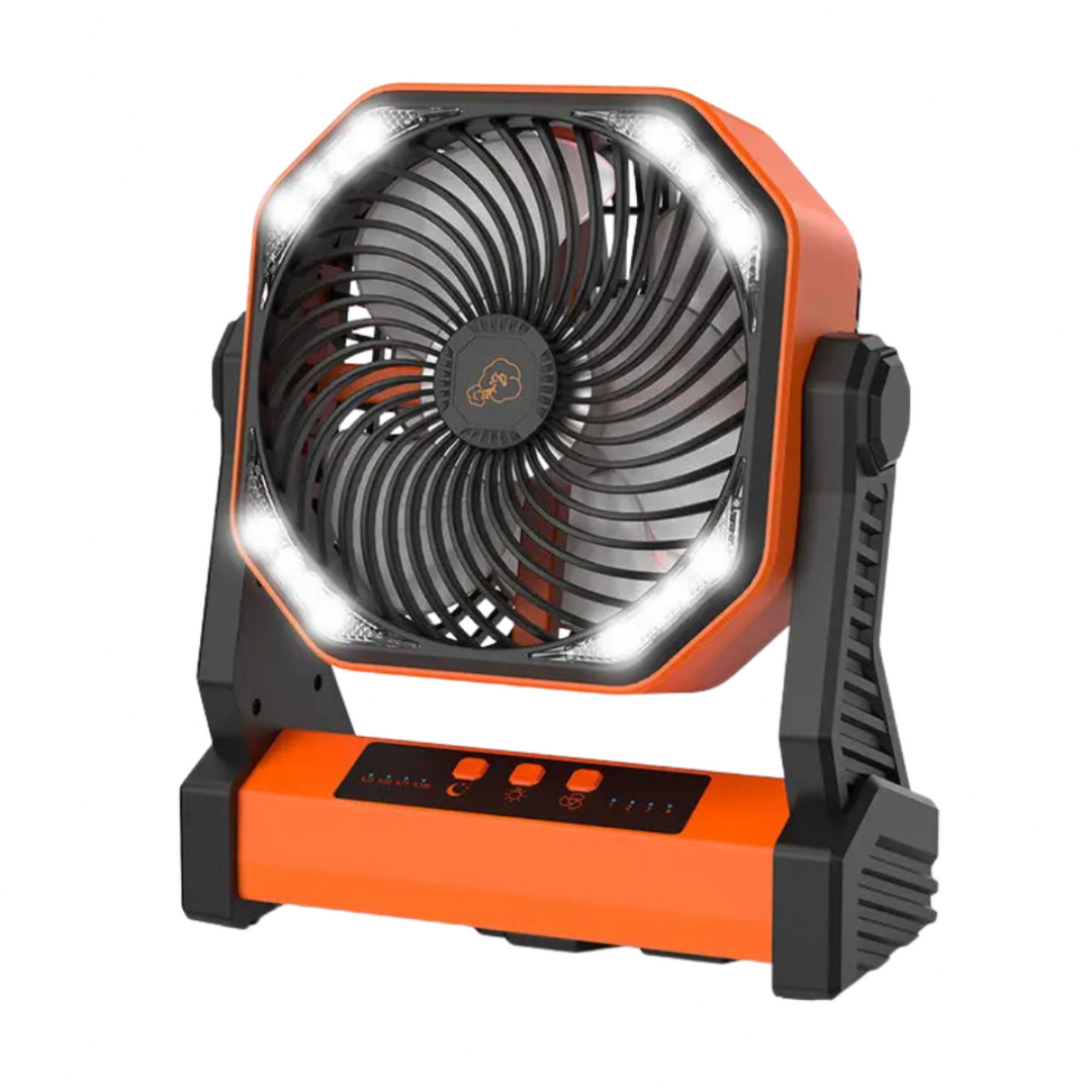 Tragbarer Campingplatz -Mini -Fan 0