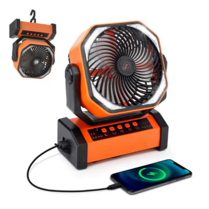 Tragbarer Campingplatz -Mini -Fan 2