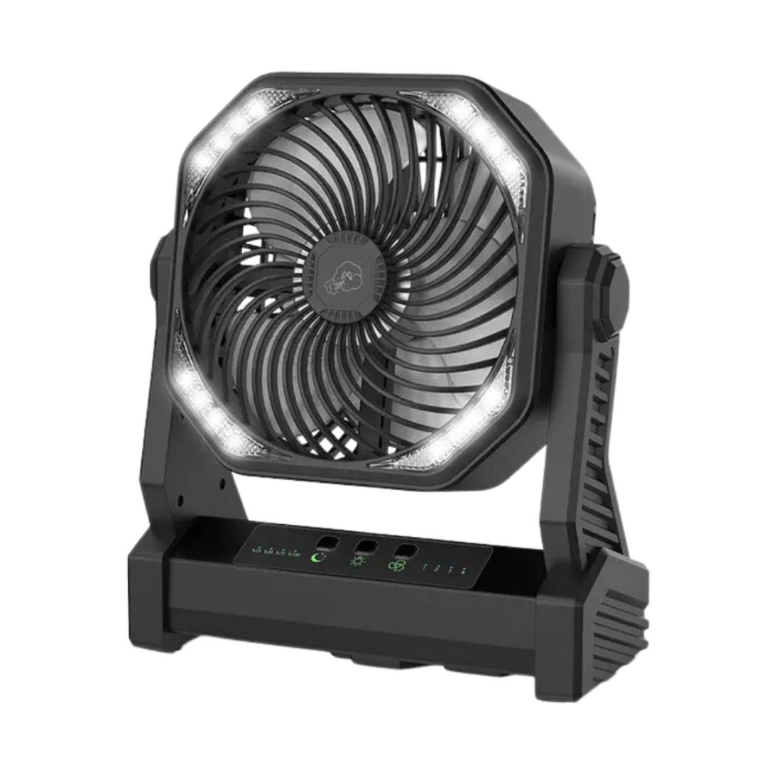 Tragbarer Campingplatz -Mini -Fan 9