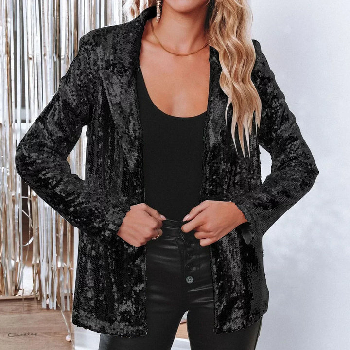 Trendiger Pailletten Blazer - Olivia 3