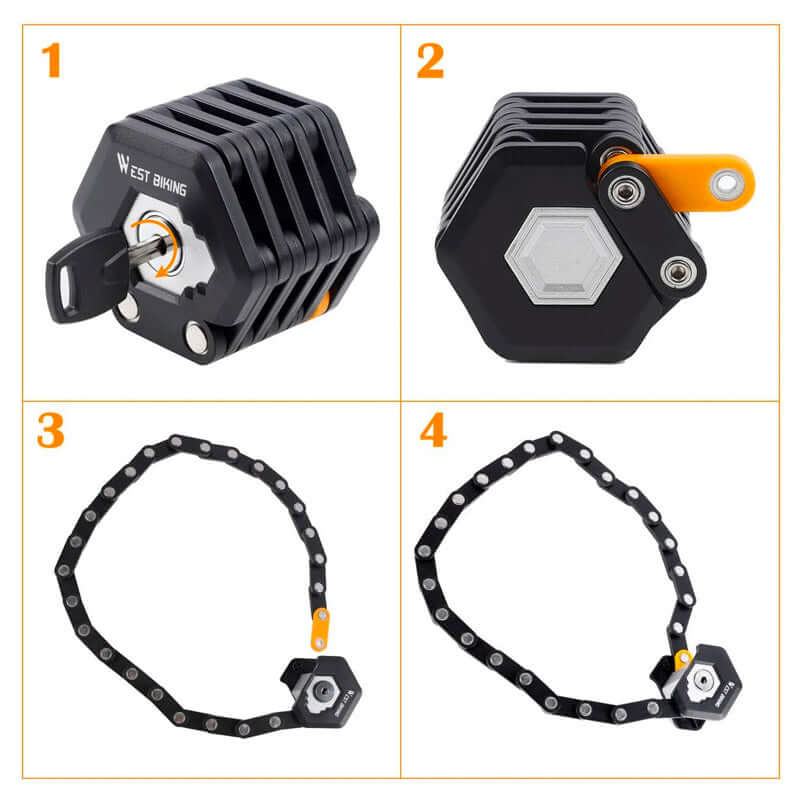 Ultimativ sicheres Fahrradschloss - TitanLock Pro 3