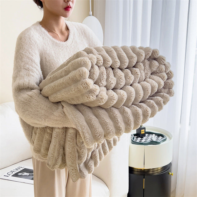 UltraDreams Luxus-Flauschdecke – weich, warm und stilvoll 4