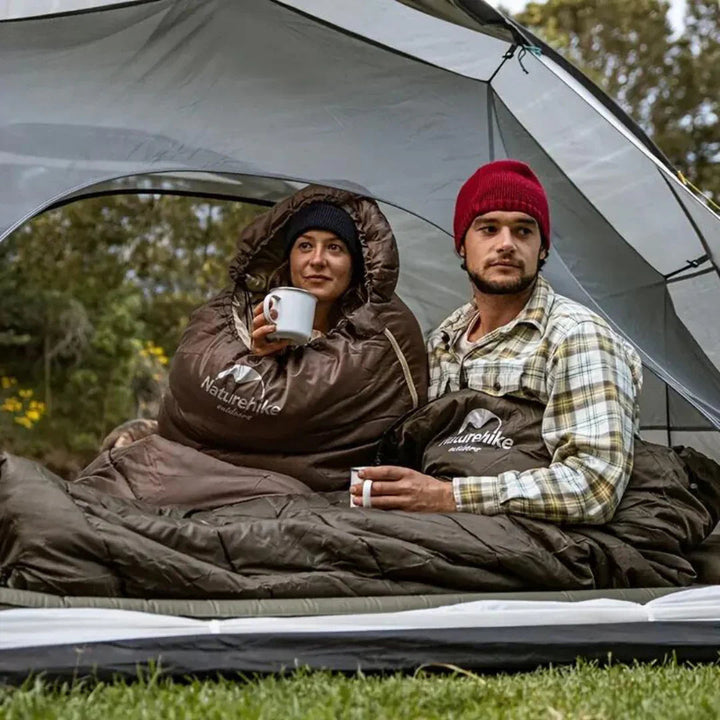 Ultraleicht isolierter Schlafsack zum Campen - Kaltes Wetter im Freien im Freien Schlafsack 3
