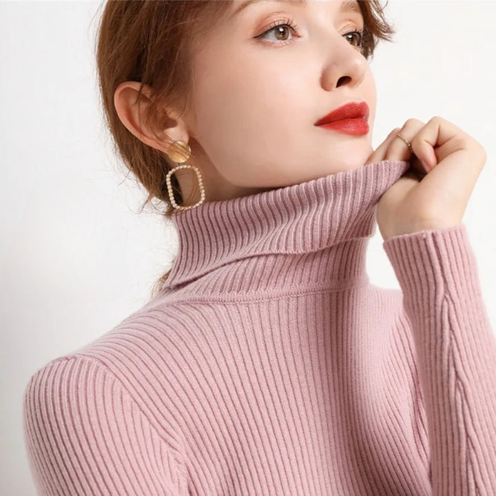 Lorrie | Rollkragenpullover aus Kaschmir