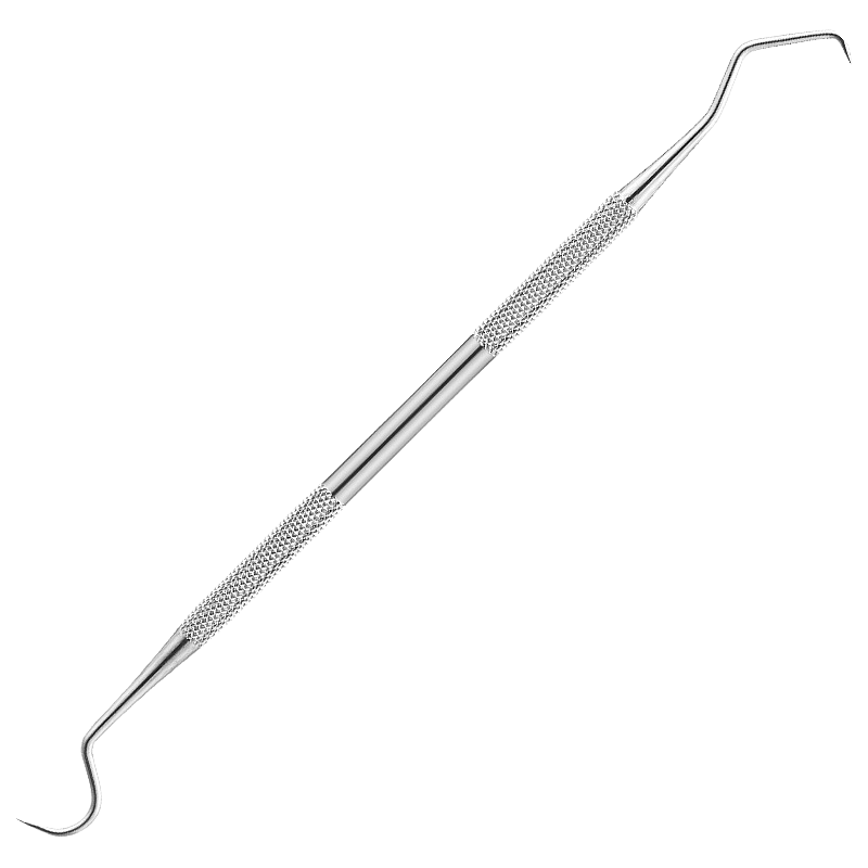 Dentaclean - Dental Explorer und Schaber aus Edelstahl-1