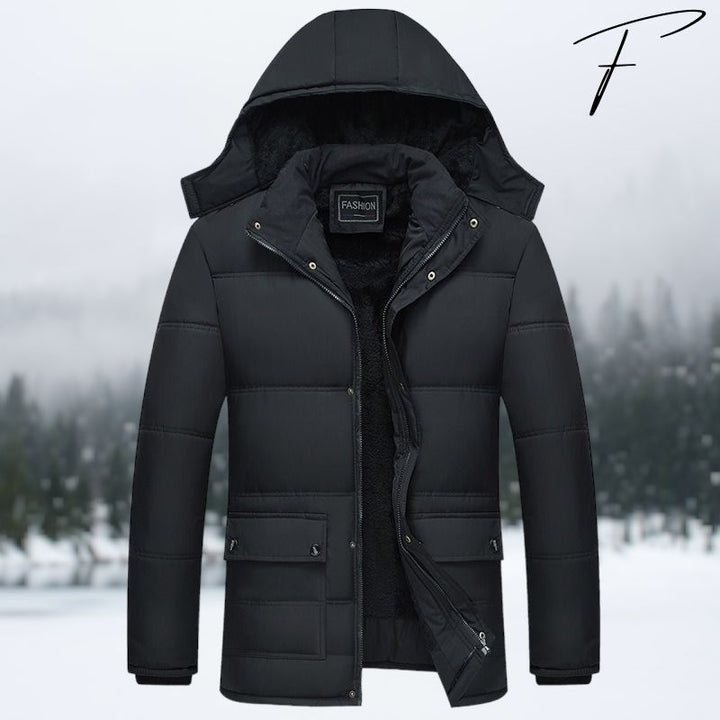 MARK | Kapuzen-Pufferjacke