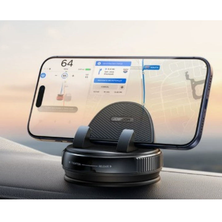 360 ° rotierende Autotelefonhalter-Verstellbare Armaturenbrett- und Luftentlüftungshalterung für Mobiltelefone 4 bis 6,5 Zoll