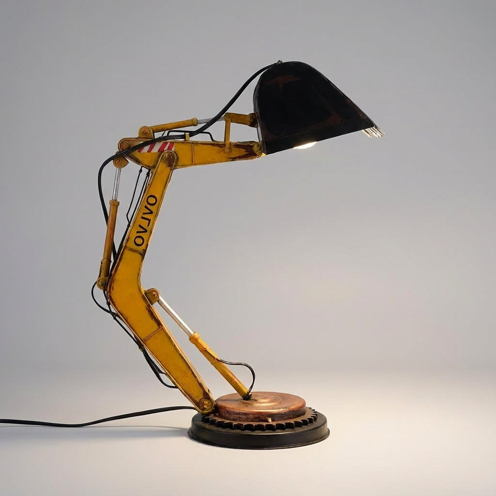 Verspielte Bagger-Tischlampe - Excavora 1