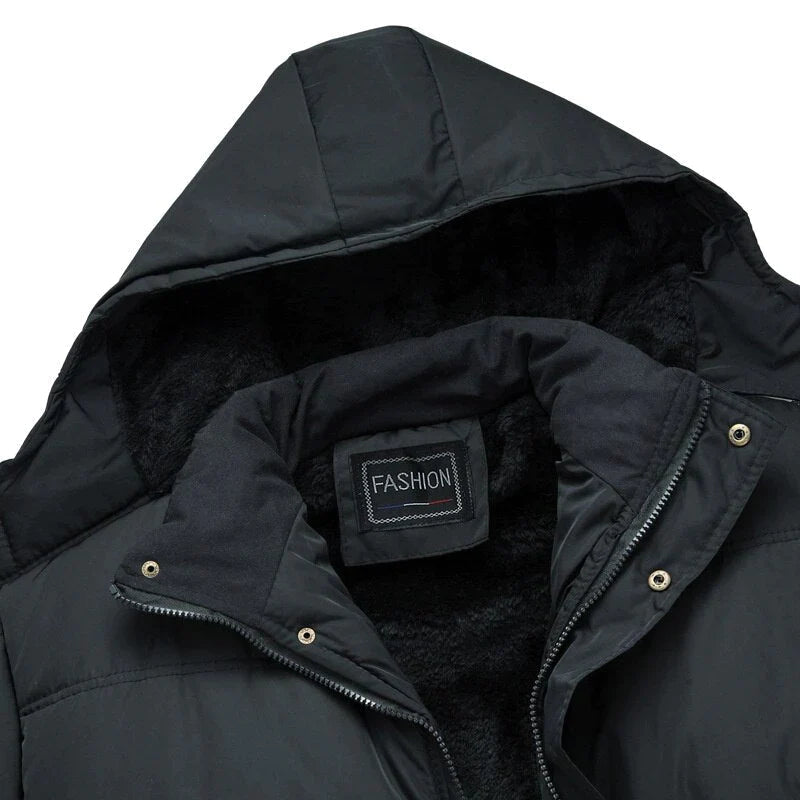 MARK | Kapuzen-Pufferjacke